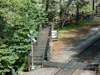 View of platform near tunnel.