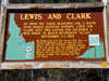 Lewis and Clark marker.