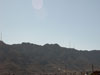 Looking at mountains northwest of El Paso.