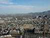 Downtown El Paso with Mexico in background.
