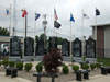 Veterans memorial.