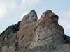 End view of mountain.