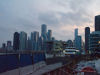 Chicago skyline.