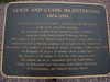 Marker plaque.