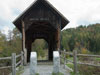 Covered bridge.