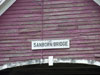 Covered bridge.