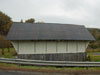 Covered bridge.