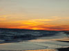 Sunset.