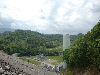 Looking off the top of the dam