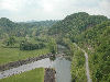Looking further down river