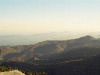 Haze over mountains