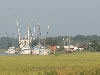 Fishing trawlers near Beaufort