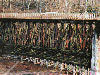 View of the bridge under construction.