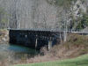 View of bridge over river