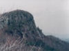 Looking past the rock eastward