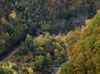 view down into Breaks canyon
