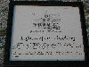 Light keepers building plaque