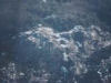 Closer view; Snow and ice on a rock face.