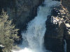 View of the lower falls from highest lookout