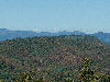 View of the mountain range