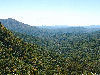 View of the mountain range