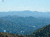 View of the mountain range