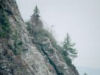 Close up of rock face