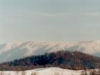 Looking at the snow covered mountain