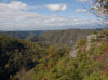Looking over the canyons past another overlook