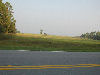 View of swamps near the highway