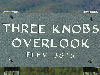 Three knobs overlook sign