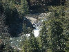 View of the upper falls from lower lookout
