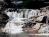 View of the upper left falls