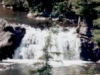 View of the upper right falls